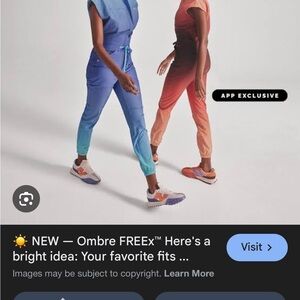 Figs Ombre Jumpsuit in Red and Orange